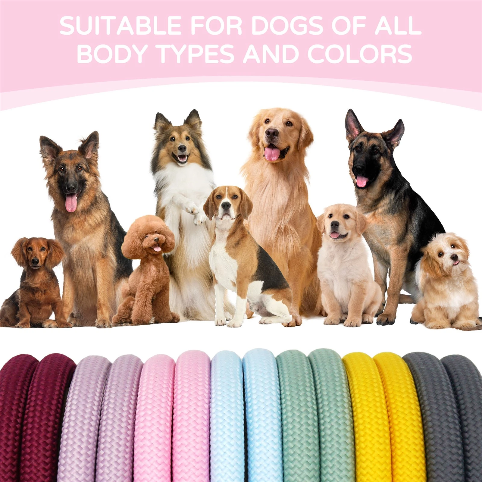 Dog Rope Leash For Outside Dog Rope Leash For Outside