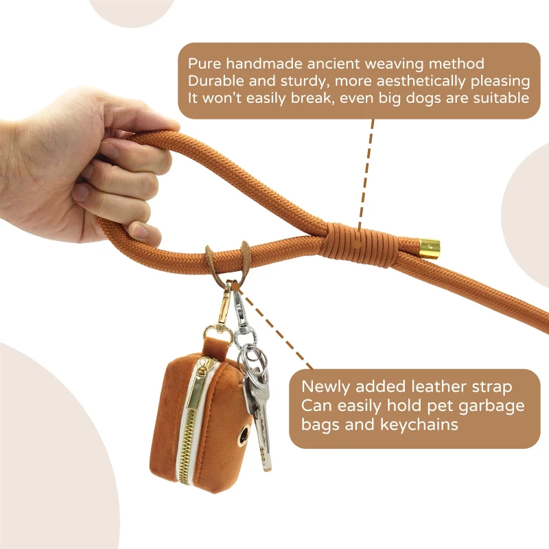 round polyester dog leash round polyester dog leash