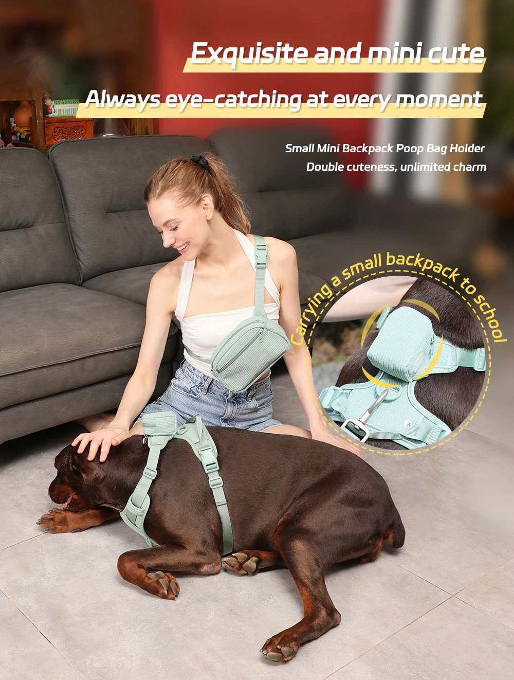 dog poop bag holder