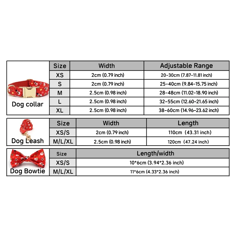 dog collar size dog collar size