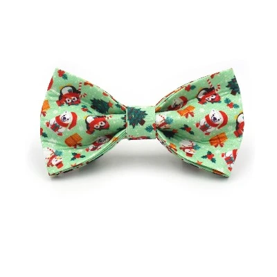 Christmas Penguin Dog bow Christmas Penguin Dog bow