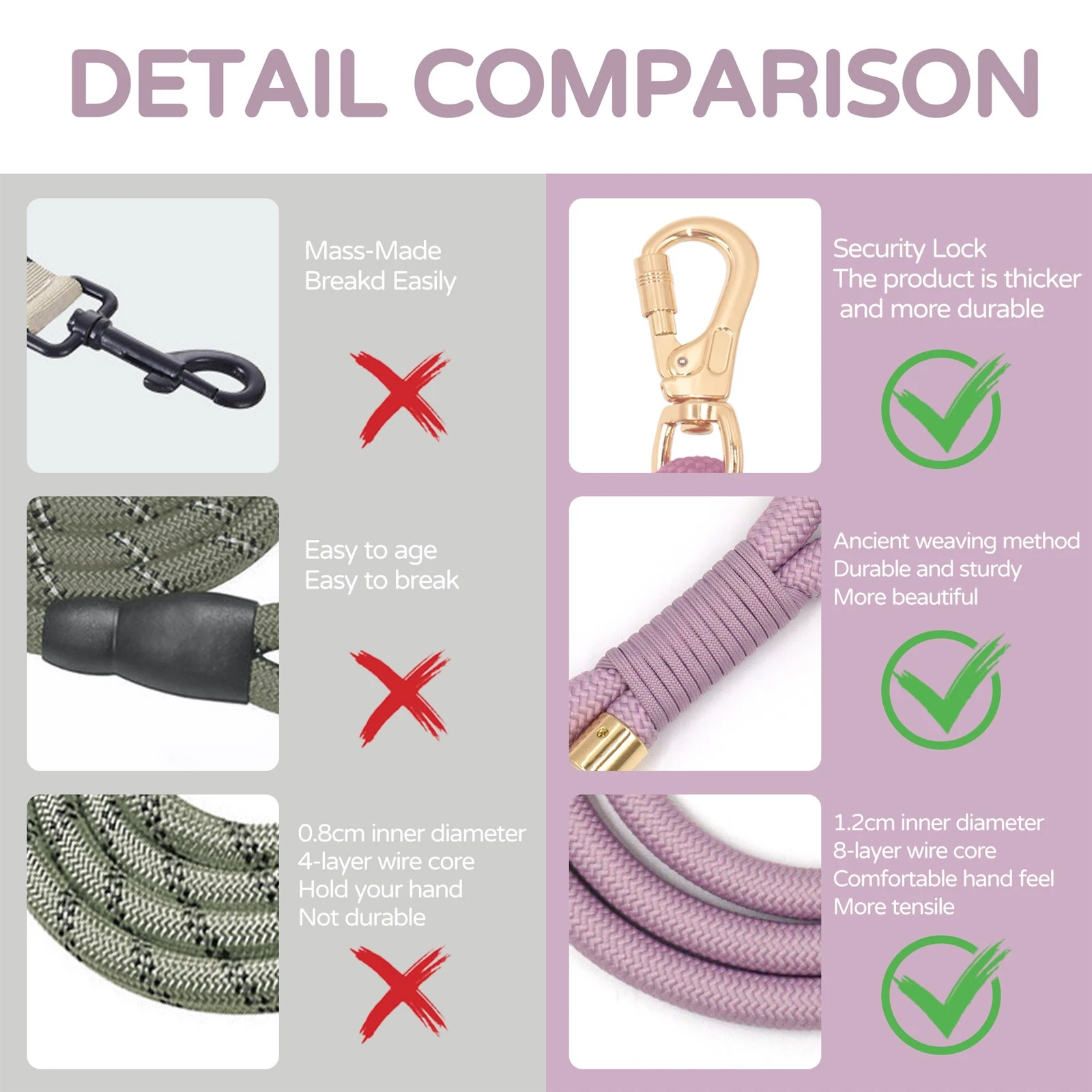grey Dog Rope Leash For Outside grey Dog Rope Leash For Outside