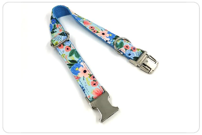 personalised sliver buckle dog collar personalised sliver buckle dog collar