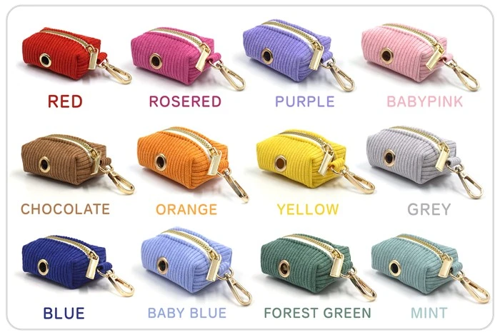 corduroy dog poop bag holder corduroy dog poop bag holder