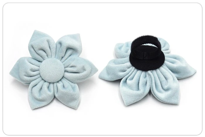 decorable velvet dog flower