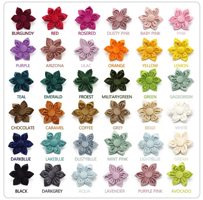 full colors of velvet dog flower