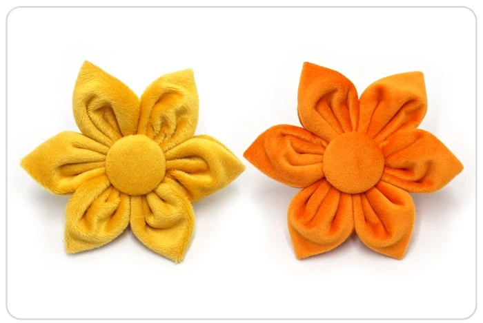 colorful velcro velvet dog flower colorful velcro velvet dog flower