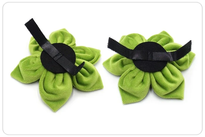 green velvet dog flower