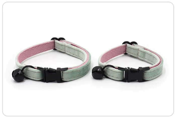 black buckle velvet cat collar set black buckle velvet cat collar set