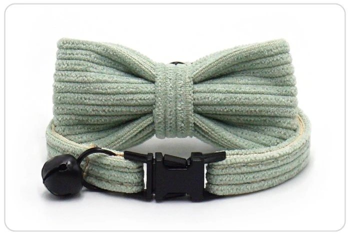 black buckle corduroy cat collar set black buckle corduroy cat collar set