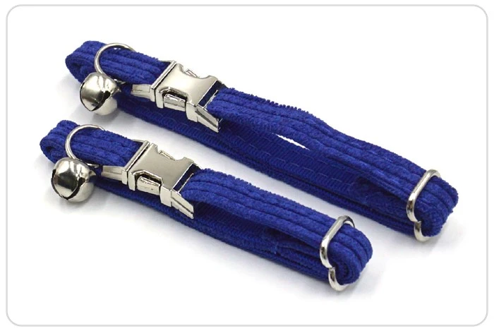 sliver buckle corduroy cat collar set sliver buckle corduroy cat collar set