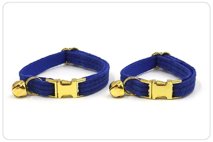 zinc alloy buckle cat collar and bowtie set