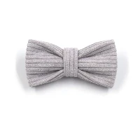 gray corduroy cat bowtie gray corduroy cat bowtie