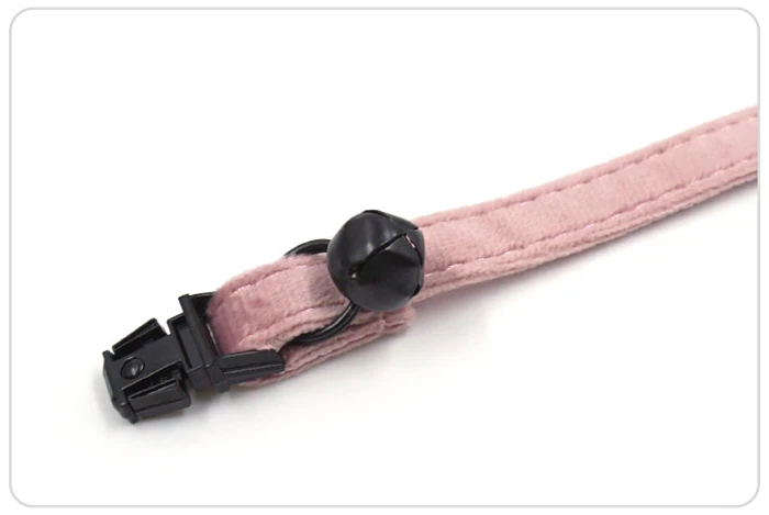 black metal buckle dusty pink velvet cat collar black metal buckle dusty pink velvet cat collar