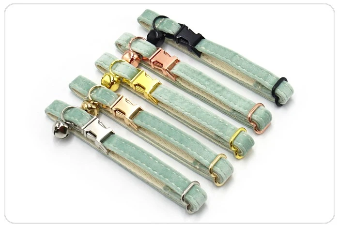 buckles sage green velvet cat collar buckles sage green velvet cat collar