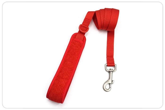luxury dog leash with handle
